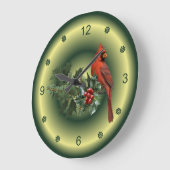 Kardinalen verschijnen als Angels bijna Kerst~ zij Grote Klok (Hoek)