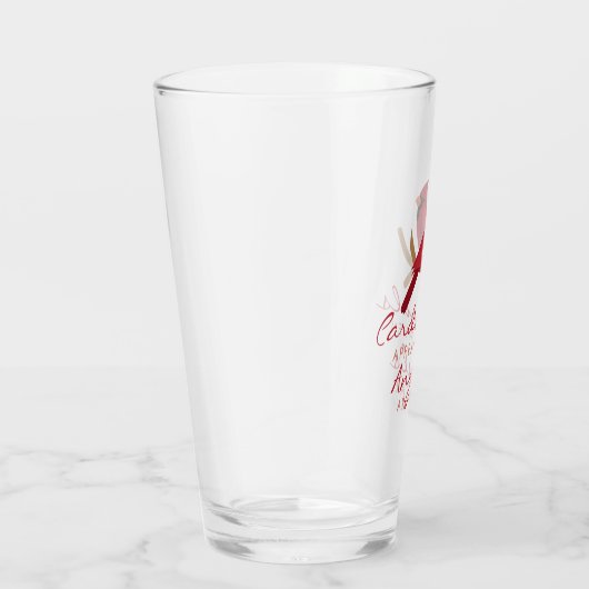Kardinalen verschijnen glas (Rechts)