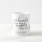 Kardinalen verschijnen wanneer Angels naast naam z Koffiemok (Center)