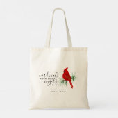 Kardinalen verschijnen wanneer Angels naast naam z Tote Bag (Achterkant)
