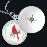 Kardinalen verschijnen wanneer de geliefde nabij z locket ketting<br><div class="desc">Eet je geliefde met dit kardinale gedenkteken. Het bericht leest "Kardinalen verschijnen wanneer de Geloofde Eigen dicht zijn" en u kunt dit punt met een naam personaliseren.</div>