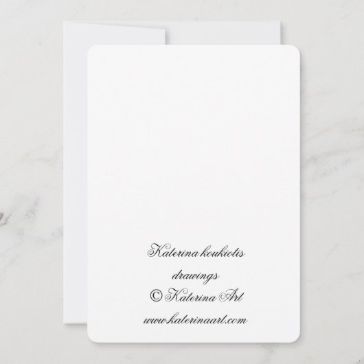 kardinalen vogels die platte inkuiling voeren bedankkaart (Achterkant)