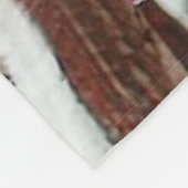 kardinalen voor mannetjes en vrouwen fleece deken (Hoek)