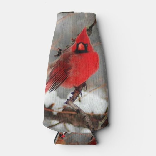 kardinalen voor mannetjes en vrouwen flesjeskoeler (Voorkant)