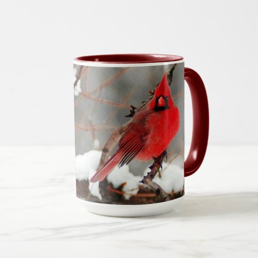 kardinalen voor mannetjes en vrouwen mok (Voorkant rechts)