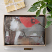 kardinalen voor mannetjes en vrouwen tissuepapier (Geschenk)