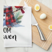 Kardinalen zijn bezoekers uit de hemel theedoek (Quarter Fold)