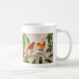 Kardinalen Zingend uit liefde Koffiemok