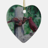 Kardinalen zoenen keramisch ornament (Rechts)