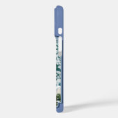 Kardinals kerstfeest blauw Case-Mate iPhone case (Achterkant / Links)