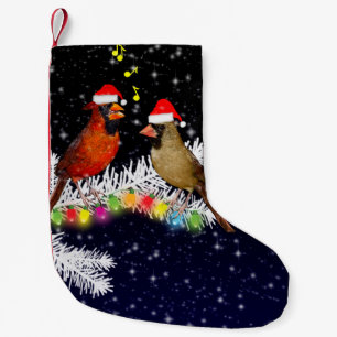 Kardinals kerststaart kleine kerstsok