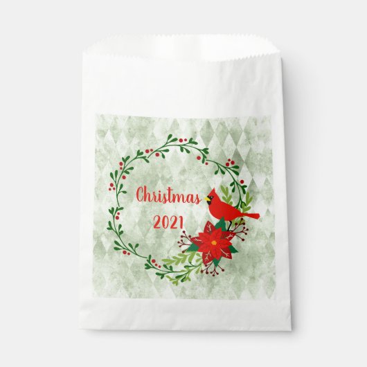 Kardinals Wreath Personalized Bedankzakje (Voorkant)