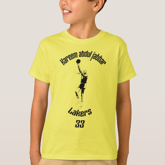 Kareem Abdul Jabbar T-shirt (Voorkant)