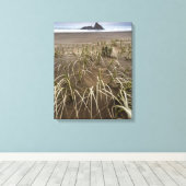 Karekare Beach | Panatahi Island, westkust Canvas Afdruk (Insitu (Houten vloer))