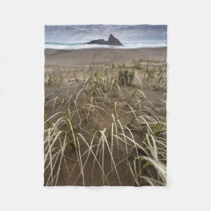 Karekare Beach   Panatahi Island, westkust Fleece Deken
