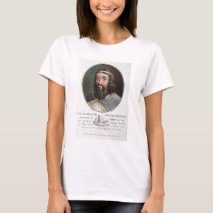 Karel de Grote (747-814), koning van Frankrijk, ge T-shirt