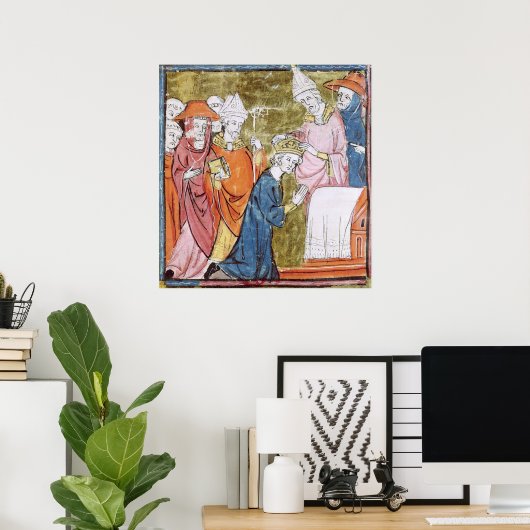 Karel de Grote-kerkstad Karel de Grote Poster (Thuiskantoor)