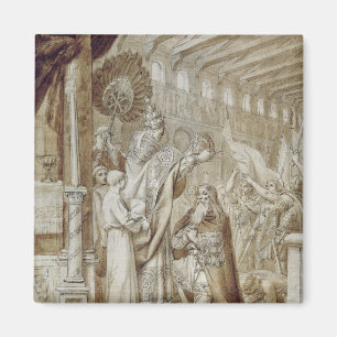 Karel de Grote-kroon Magneet