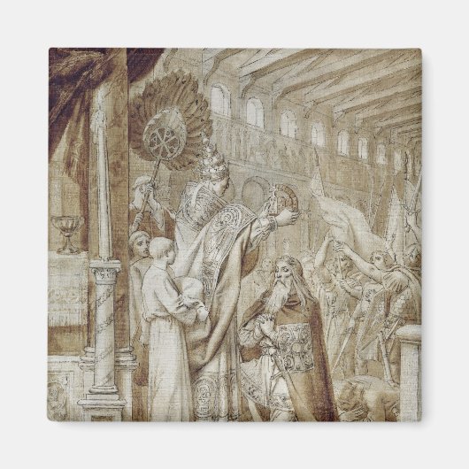 Karel de Grote-kroon Magneet (Voorkant)