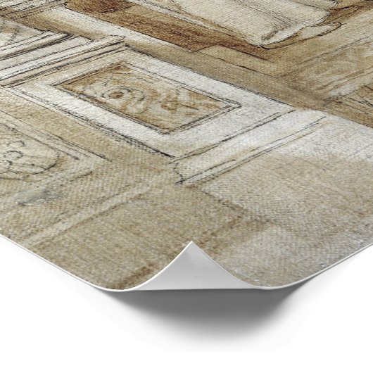 Karel de Grote-kroon Poster (Hoek)