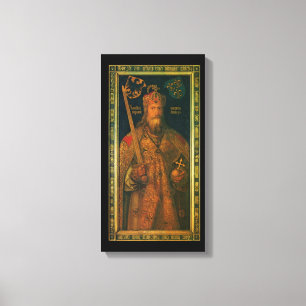 Karel de Grote Stretched Canvas Print
