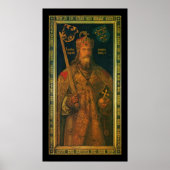 Karel de Grote van Dürer Canvas Print (Voorkant)
