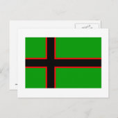 Karelia Flag Briefkaart (Voorkant / Achterkant)