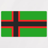 Karelia Nationale Vlag Labels (Design 1)