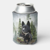 Karelian Beer Dog Blikjeskoeler (Blikje Achterkant)
