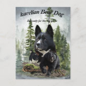 Karelian Beer Dog Briefkaart (Voorkant)