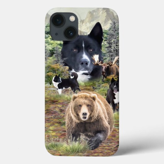 Karelian Beer Dog Case-Mate iPhone Case (Achterkant)
