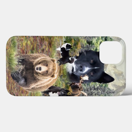 Karelian Beer Dog Case-Mate iPhone Case (Achterkant (horizontaal))