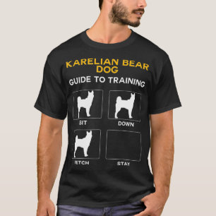 Karelian Beer Dog Guide to Training Dog T-shirt