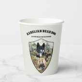 Karelian Beer Dog Papieren Bekers (Achterkant)