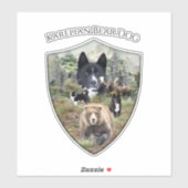 Karelian Beer Dog Sticker (Vel)