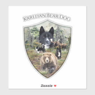 Karelian Beer Dog Sticker