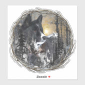 Karelian Beer Dog Sticker (Vel)