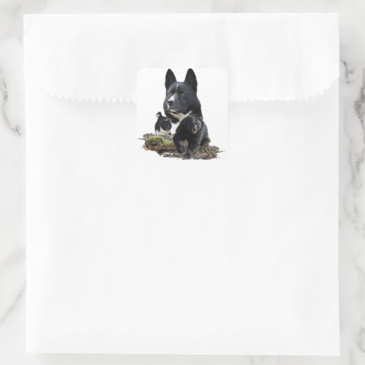 Karelian Beer Dog Sticker (Tas)