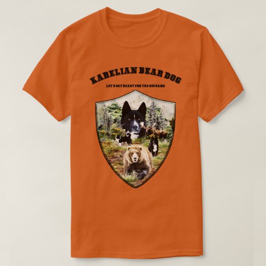 Karelian Beer Dog T-shirt (Design voorkant)