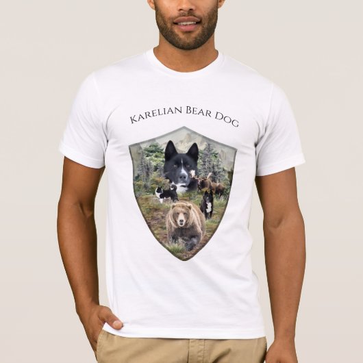 Karelian Beer Dog T-shirt (Voorkant)