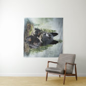 Karelian Beer Dog Wandkleed (In Situ (horizontaal))