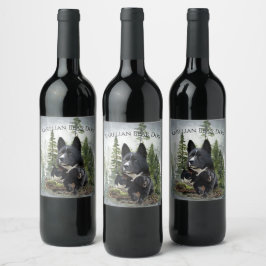 Karelian Beer Dog Wijn Etiket
