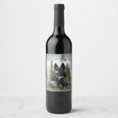 Karelian Beer Dog Wijn Etiket (Voorkant)