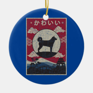 Karelian Beer Japans design Kawaii Dog mam Keramisch Ornament