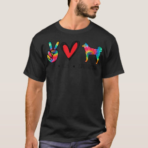 Karelian Beer mama papa Tie Dye Dog Paw Lover T-shirt