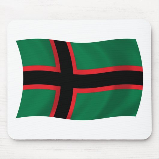 Karelians Flag Mousepad Muismat (Voorkant)