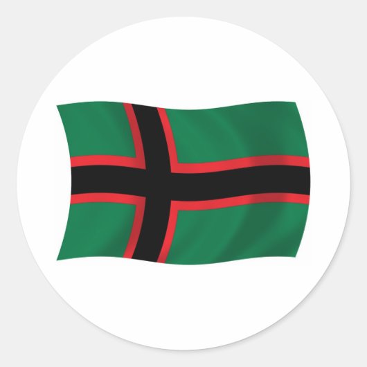 Karelians Flag Sticker (Voorkant)