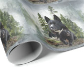 Karelische berenhond     cadeaupapier (Rol Hoek)