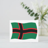 Karelische Vlag Postkaart (Staand voorkant)