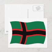 Karelische Vlag Postkaart (Voorkant / Achterkant)